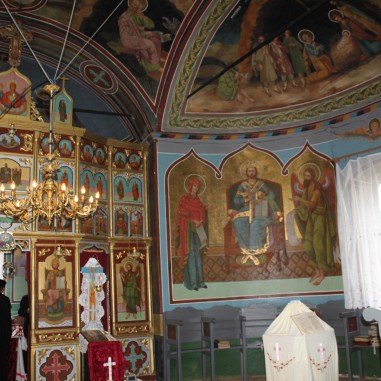 Interiorul Bisericii din Sășcioara